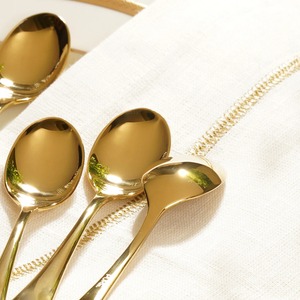 Cuchillo de Cena para Catering, Cubertería para Mesa de Banquete, Cubertería para Mesa de Boda, Vajilla de Alta Gama, Cuchillo de Mesa para Eventos, Cubertería con Mango Decorativo - Product Image 3