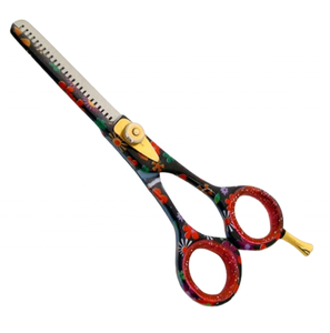 Tijeras de Entresacar Cabello Profesionales KOUNAIN de Acero Inoxidable con Hoja Microdentada, Herramientas de Belleza para Diestros - Product Image 1