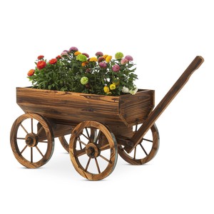 Wholesale Mango Wood Two-Tiered <b>Planter</b> Stand - Elegant Design - Product Image 3