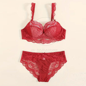 Ensemble de lingerie en dentelle pour femmes, lingerie en maille, vêtements de nuit, vêtements de sommeil, vêtements intimes élégants, lingerie douce et respirante - Product Image 2