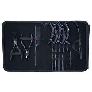Kit de Instalación de Extensiones de Cabello para Salón, Alicates de Microperlas, Herramienta de Extracción de Perlas, Aguja de Bucle, Juego de Pinzas de Seccionamiento - Product Image 1