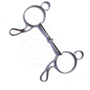 Premium Stainless Steel Horse <b>Gag</b> <b>Bit</b> Engineered for Strength Offering Dependable Performance in Riding Activities - Product Image 6