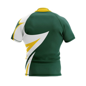 Conjunto de Uniforme de Rugby Unisex Transpirable y Económico, Camiseta de Rugby Sublimada Personalizada al por Mayor, Jersey de Equipo 100% Poliéster Ecológico de Secado Rápido - Product Image 2