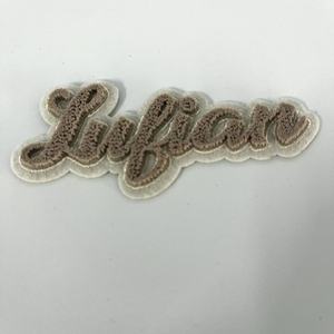 Écusson brodé thermocollant personnalisé avec logo, idéal pour vêtements, sacs, casquettes, DIY, vente en gros, badge brodé 3D, transfert thermique - Product Image 2