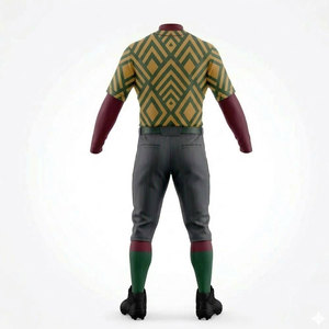 Ensemble d'uniformes de baseball personnalisés par sublimation, qualité supérieure, jersey et pantalon en polyester à séchage rapide pour les sports d'équipe - Product Image 6