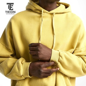 Sweat à capuche personnalisé effet délavé de qualité supérieure pour homme – Mode streetwear quotidienne – Pull tricoté pour homme - Product Image 6