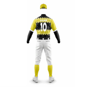Button Up Jersey Uniform Custom Logo Name and Numbers Design Your Own Softball Uniform Kits Full Set Quick Dry <b>Baseball</b> Sets - Product Image 3