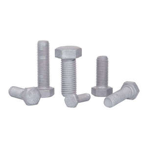 Vis à tête hexagonale AERCE EXIM de qualité supérieure, fixations en acier doux haute résistance, acier au carbone classe 10.9 12.9, filetage UNF, galvanisées à chaud - Product Image 4