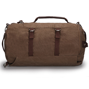 Custom High Quality PU Leather Men Lightweight Zipper Custom Logo Size Sports Best Selling <b>Duffel</b> <b>Bags</b> For Online sale - Product Image 1