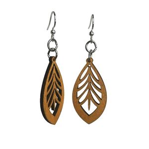 Creative Design Wood <b>Earring</b> With Hook for Gift Party Wear Use Accessory <b>Top</b> Quality Wood Jewelry at Lowest Cost - Product Image 6