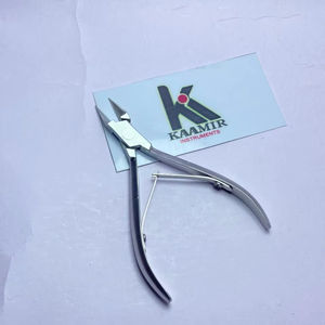 Cortauñas Profesional de Acero Inoxidable, Afilado y Curvo, para Uñas Encarnadas y Gruesas, con Abertura de Mandíbula Ancha, Duradero - Product Image 1