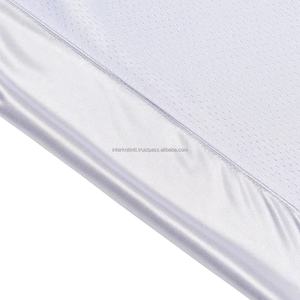 เสื้อเจอร์ซีย์อเมริกันฟุตบอลสีขาวคอวีสำหรับผู้ชาย แขนสั้น ระบายเหงื่อได้ดี ทรงปกติ ชุดกีฬาสำหรับผู้ใหญ่ ผลิตจากโพลีเอสเตอร์ 100% - Product Image 5