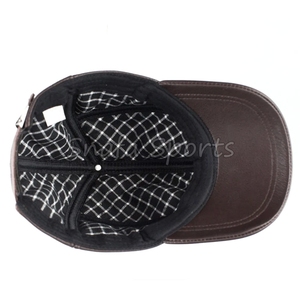 Casquettes en cuir personnalisées de haute qualité, design 2026, bon marché, pour homme et femme, à bas prix - Product Image 6