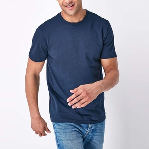 T-shirts pour hommes 100% coton de haute qualité, t-shirt pour hommes avec logo personnalisé - Product Image 3