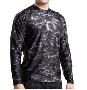2023 Rashguard de compresión personalizable para hombres Mangas largas transpirables con diseño personalizado y logotipo - Product Image 5