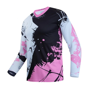 เสื้อเจอร์ซีย์มอเตอร์ครอสแบบกำหนดเอง เสื้อแข่งมอเตอร์ไซค์แขนยาว เสื้อผ้ากีฬาสำหรับนักขี่มอเตอร์ไซค์และนักบิด สำหรับผู้ใหญ่ - Product Image 4