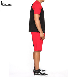 Conjunto de Verano Hecho en Pakistán de Alta Calidad, Camiseta de Manga Corta y Pantalones Cortos, Traje Deportivo Formal de Algodón Terry para Hombre - Product Image 3