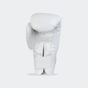 Gants de boxe professionnels en cuir à lacets 10 oz pour Muay Thai, Kickboxing, MMA, Sparring et Entraînement – Légers et Respirants - Product Image 3