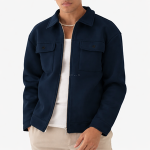 Chaqueta Acolchada para Hombre con Logotipo Personalizado, Abrigo Impermeable Ligero y Cálido para Invierno - Product Image 1