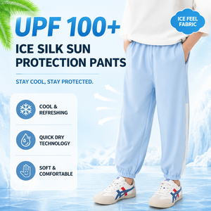 Nouveau Pantalon d'été 2026 en Coton pour Enfants, Anti-Moustiques, Léger et Frais, Style Jogger Décontracté pour Filles, Vêtements de Sport pour Enfants - Product Image 3