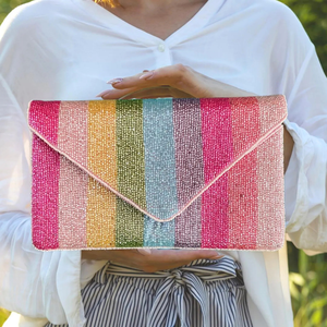 Bolsos de Mano Tipo Clutch con Cuentas y Bordados Hechos a Mano, Elegantes y de Lujo, para Fiestas, Eventos y Bodas - Product Image 1