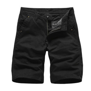 Short cargo pour homme de qualité supérieure en jean 100% coton avec 2 poches avant, une poche arrière avec bouton de ceinture, look tendance, décontracté, tissé pour homme - Product Image 4