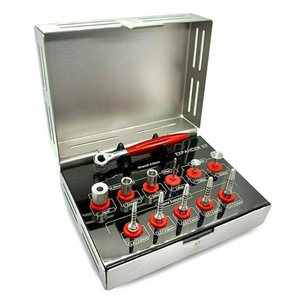 ชุดเครื่องมือขยายกระดูกแบบแมนนวล BBI-361 ของ Bone Bridge Instruments สำหรับการปลูกถ่ายฟัน ชุดเครื่องมือยกไซนัส สกรูเหล็กแบบ Ratchet - Product Image 1