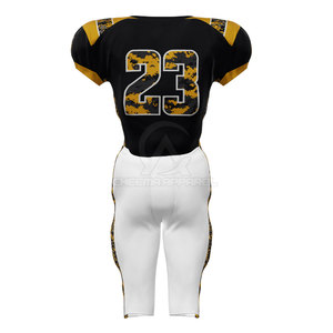 ชุดยูนิฟอร์มอเมริกันฟุตบอลแบบสั่งทำพิเศษ ผ้าโพลีเอสเตอร์คุณภาพสูง พร้อมเทคโนโลยีควบคุมความชื้นขั้นสูง - Product Image 3