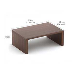 Soporte de Monitor de Madera Wudville, Elegante Accesorio para Escritorio de Computadora - Product Image 1