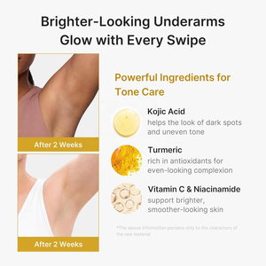 Deodorante medicube all'acido kojico e curcuma senza alluminio |   Stick Profumato alla Vaniglia e Pistacchio, Protezione Antiodore per Tutto il Giorno per Donne - Product Image 4