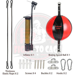 Sacos de Boxeo Dobles de Piel Sintética PU de Alta Resistencia para Entrenamiento Deportivo, Diseño Moderno y Cómodo, Precio al por Mayor - Product Image 4