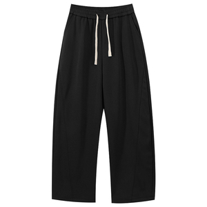 High Quality RICHTALK <b>SPORTS</b> Unisex Style Banana Jeans American Baggy Sweatpants Polyester/Cotton Drawstring <b>Trousers</b> Men - Product Image 2