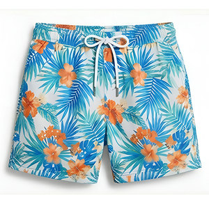 Shorts de plage amples et élégants pour femmes, légers, pour les vacances d'été décontractées, les sports nautiques, avec logo personnalisé - Product Image 1