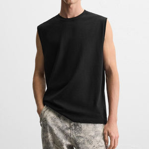 Débardeur Homme en Coton Doux Sans Manches Léger Respirant Coupe Classique Essentiel pour le Quotidien, la Gym et le Style de Vie - Product Image 3