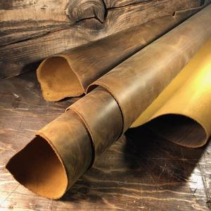 Cuero ISONZ de Alta Calidad, Resistente al Agua, Tipo Crazy Horse, de 0.7-3mm de Grosor, 10-18 Pies Cuadrados, para Zapatos y Sofás - Product Image 1