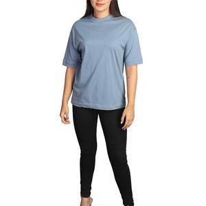 T-shirts pour femmes, décontractés, été, tricotés, polyester, écologiques, impression de logo personnalisé, service OEM disponible, couleurs personnalisées, best-sellers - Product Image 2