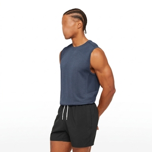 High Quality Fitness Bodybuilding Undershirt Gym tank Tops <b>Men</b> <b>Singlet</b> <b>Men</b> Cotton Vests - Product Image 2