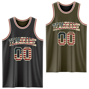 Conjunto de Camiseta de Baloncesto Reversible con Nombre del Equipo 00, Impresión Sublimada, Unisex para Adultos, Transpirable, de Poliéster, para Todas las Temporadas - Product Image 3