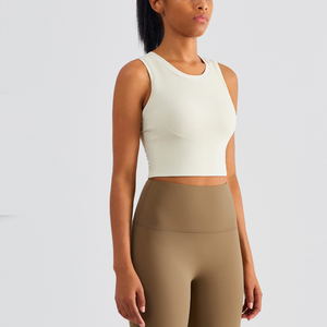 Sujetador Deportivo de Compresión Transpirable de Talla Grande para Mujer con Logotipo Personalizado, Soporte Medio, Secado Rápido, Comodidad, Almohadilla Frontal Extraíble, Yoga - Product Image 4