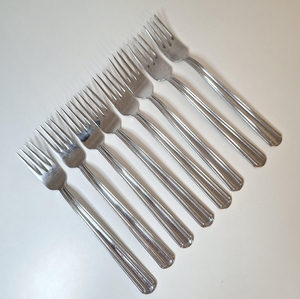 Wholesale Restaurant Cutlery Set Spoon <b>Fork</b> Knife Dessert Set of 3 Silver Mirrored Stainless Steel Simple Design Flatware Set - Product Image 6