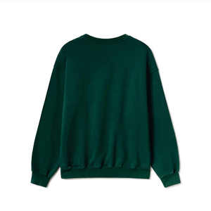 New Heavy Weight Thick Crewneck Oversized Cropped Sweatshirt Custom Logo Solid Fleece <b>Pullover</b> <b>Men</b> new - Product Image 3