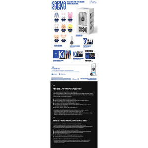 Stray Kids 4º Álbum de Estudio [KARMA] (SKZOOVER) CD Portátil para el Hogar para Reproductores de DVD y VCD - Product Image 1