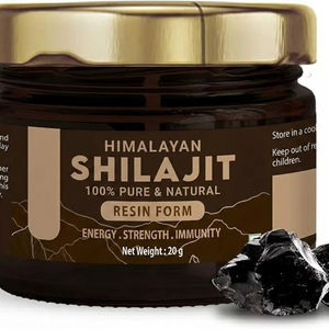 Résine de Shilajit à Marque Blanche en Vente Chaude, Extrait Pur de Shilajit en Sirop pour Adultes, 100% Pur, 70% Acide Fulvique - Product Image 1