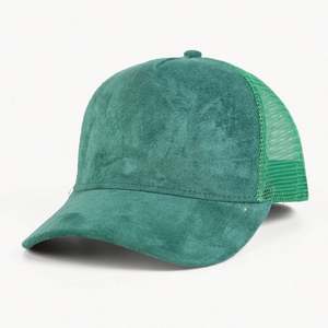 Gorra de running de 5 paneles perforada de alto rendimiento con orificios cortados a láser, gorra de béisbol impermeable tipo trucker - Product Image 2