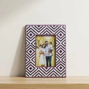 Marco de Fotos de Resina Hecho a Mano Exclusivo |   Marco de Fotos Artístico de Resina Epoxi para Decoración Moderna del Hogar - Product Image 1
