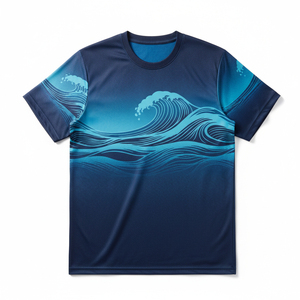 Camiseta Deportiva Personalizada OEM ODM, Transpirable, Antiolor, para Gimnasio, Manga Corta, Ropa Deportiva Sostenible para Hombre - Product Image 1