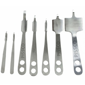 Ensemble de rétracteurs Hohmann PISSCO, 7 pièces, ensemble d'instruments orthopédiques pour la rétraction osseuse, kit de rétracteurs chirurgicaux Hohmann fabriqué par Pissco - Product Image 1