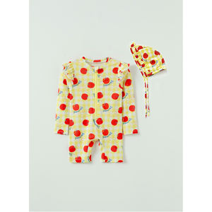 OZKIZ Conjuntos de Ropa Premium Coreanos para Niñas de 2 a 6 Años, 2 Piezas, Traje de Baño de Moda de Verano al por Mayor SM03 - Product Image 1