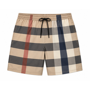 <b>Men's</b> Solid Drawstring <b>Shorts</b> Quick Dry Breathable Polyester Cotton Casual Mid Waist - Product Image 4