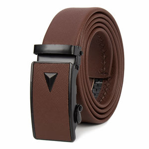 Custom Logo Business <b>Top</b> Cow Hide Copper Buckle Vintage Eco-Friendly Casual Jeans Belt Men's Fashion Pin Buckle - Product Image 4